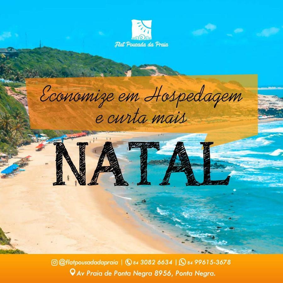Flat Pousada Da Praia Natal Dış mekan fotoğraf